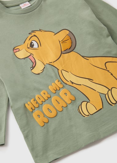 The Lion King Boys Khaki Simba Long Sleeve T-Shirt (1-7yrs)