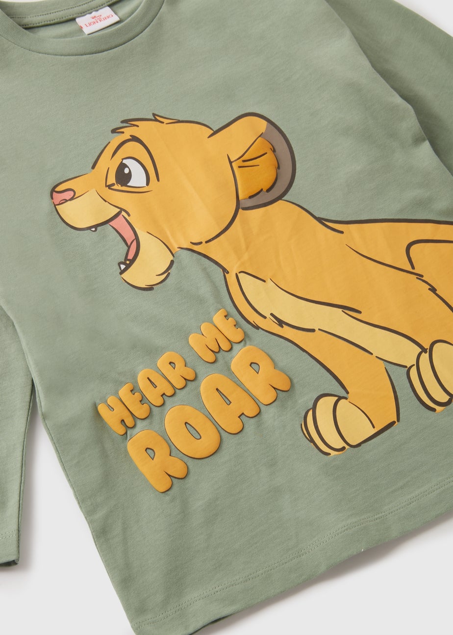 The Lion King Boys Khaki Simba Long Sleeve T-Shirt (1-7yrs)