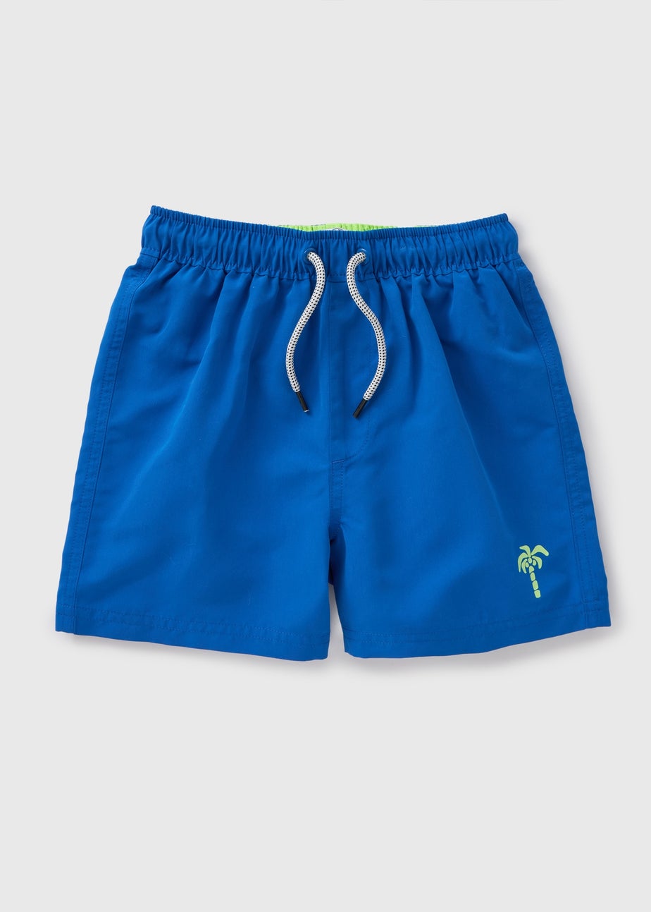 Boys Blue Swim Shorts (7-15yrs)