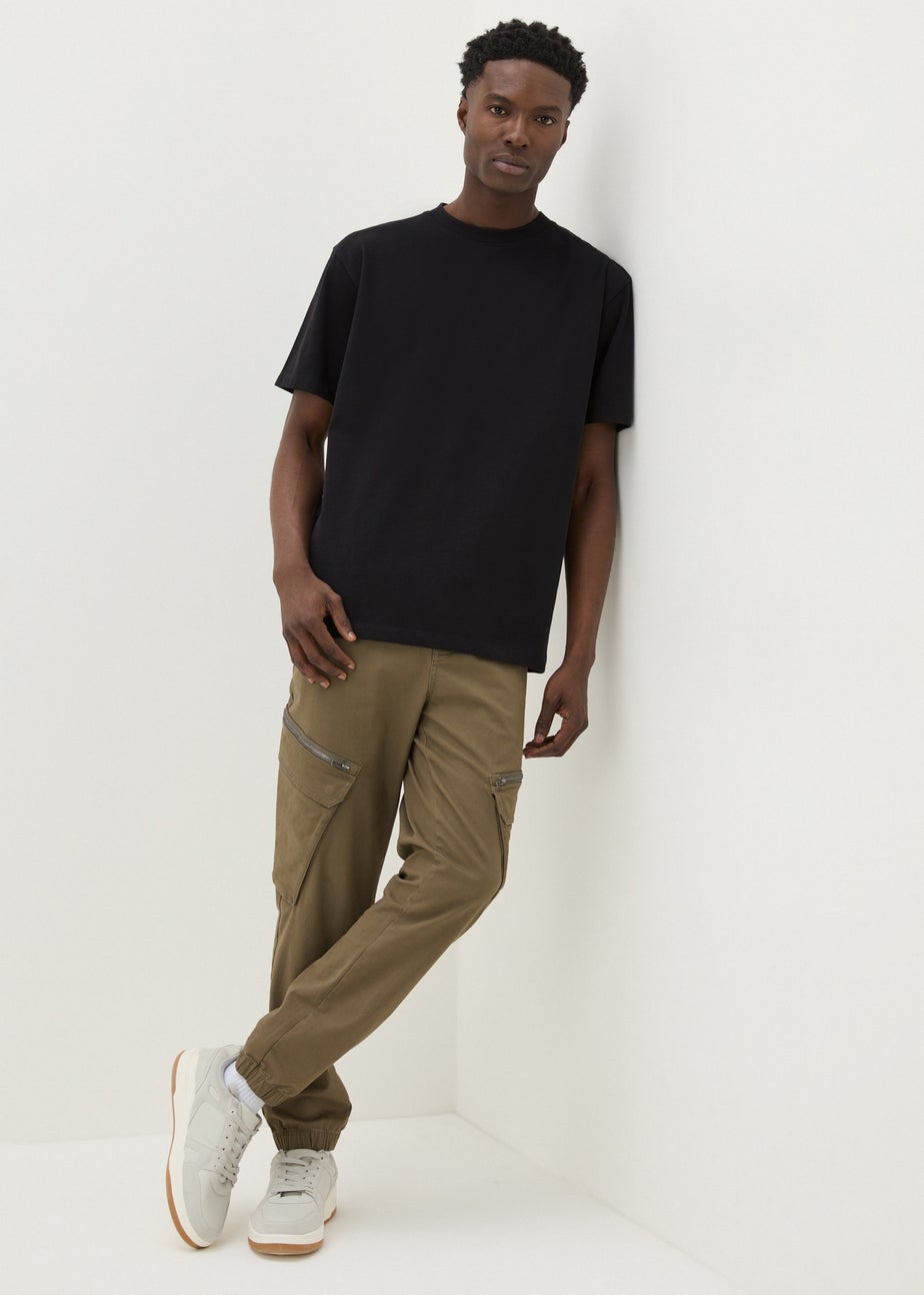 Black Oversized Heavyweight T-Shirt