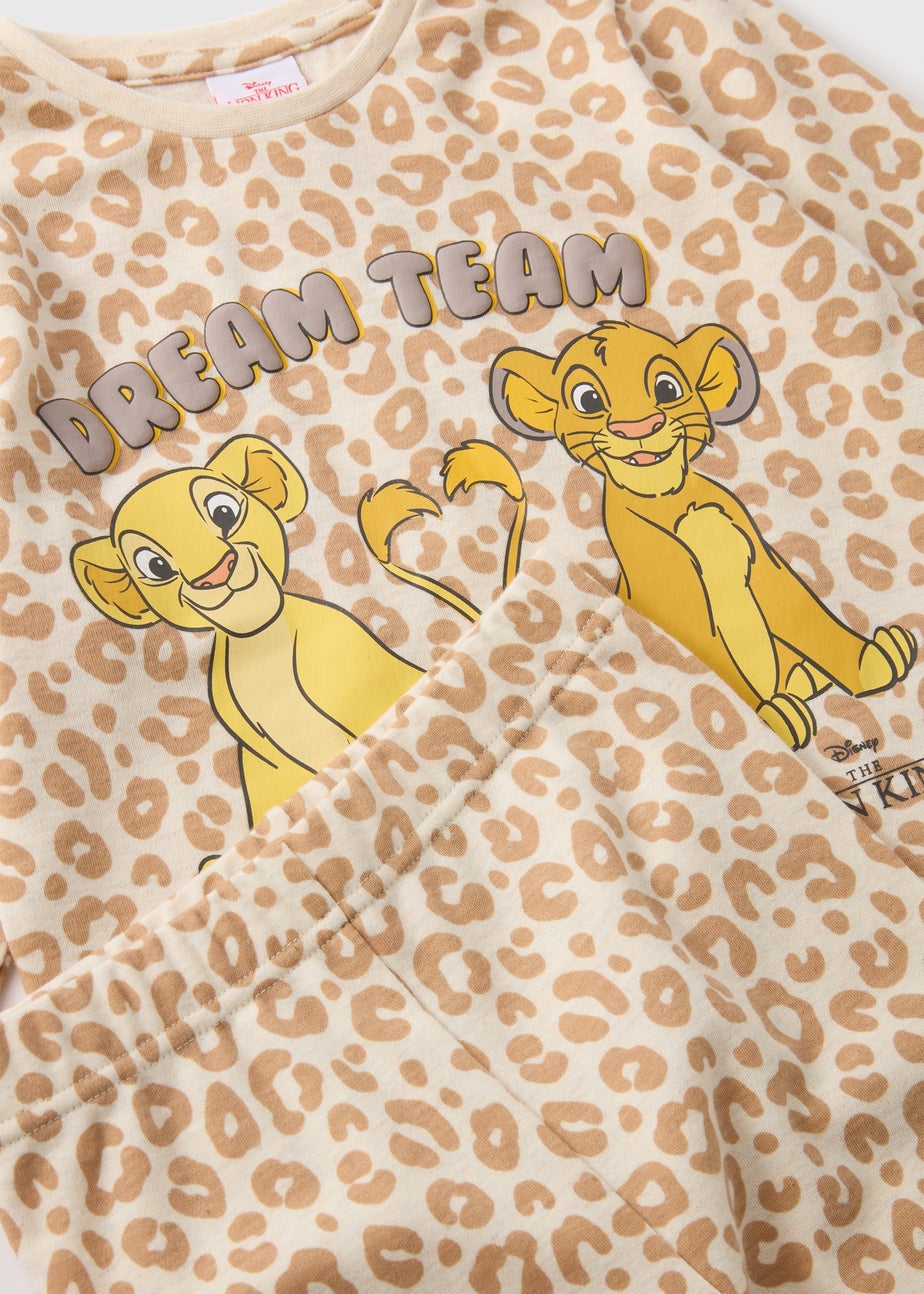 The Lion King Kids Cream Simba Pyjama Set (1-7yrs)
