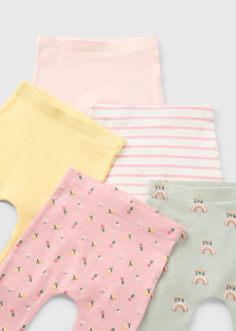 Baby Multicolour Floral Leggings (Newborn-23mths)