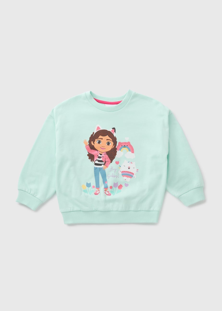 Gabbys Dollhouse Green Sweatshirt (1-7yrs)