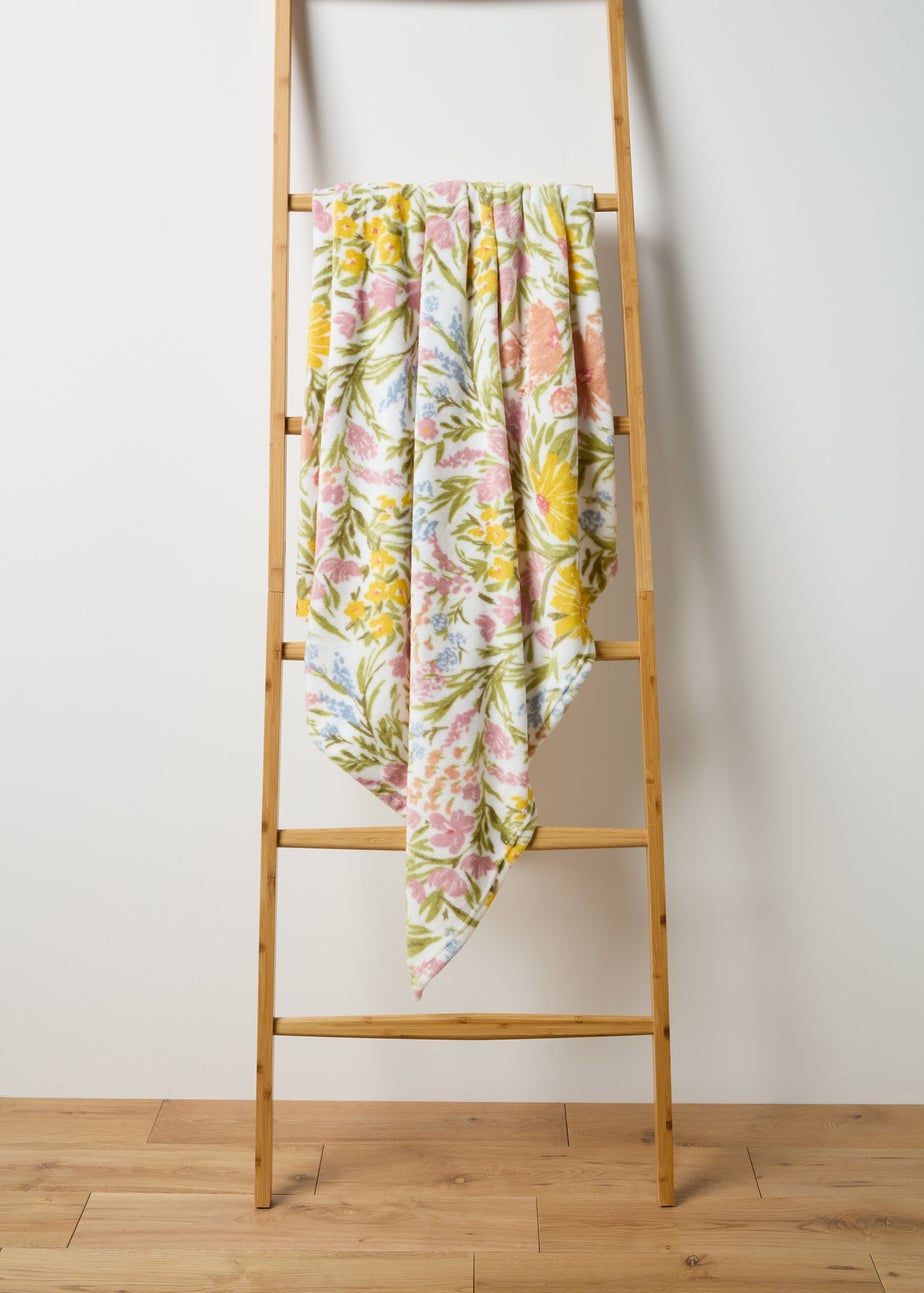 Meadow Floral Throw