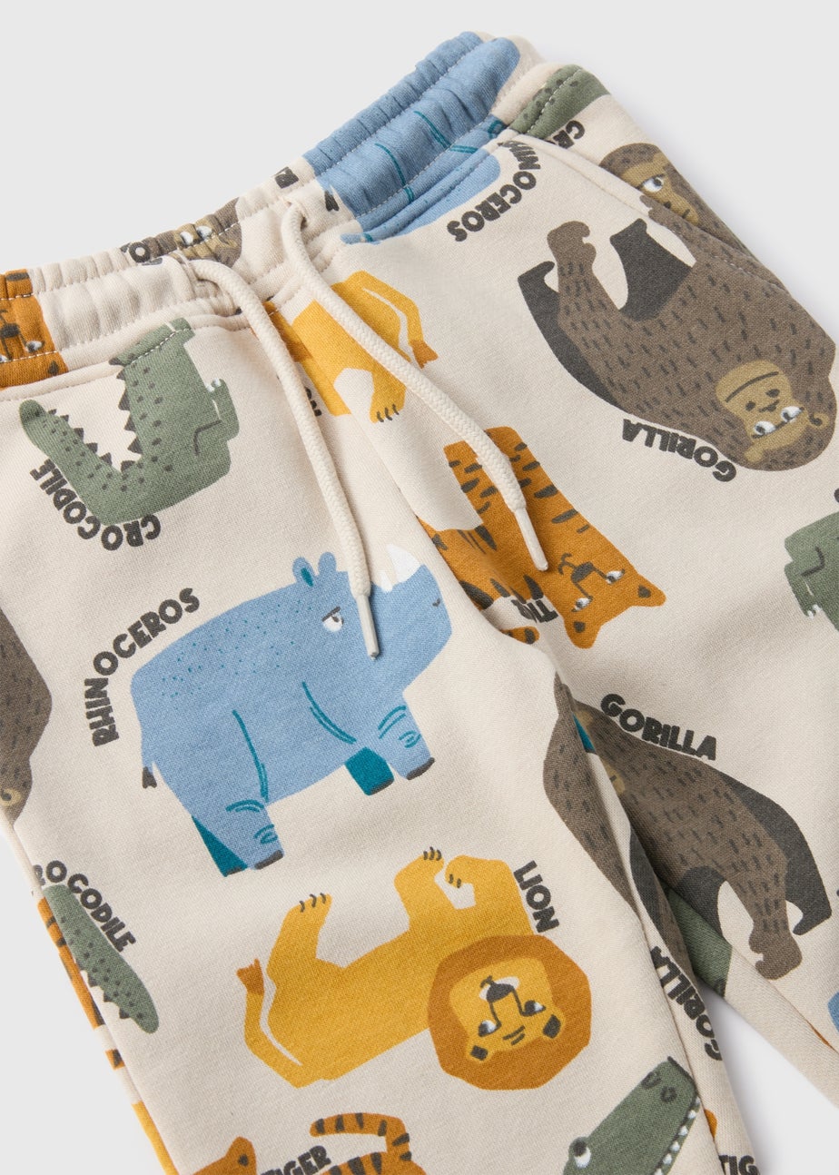 Boys Stone Safari Jogging Bottoms (1-7yrs)