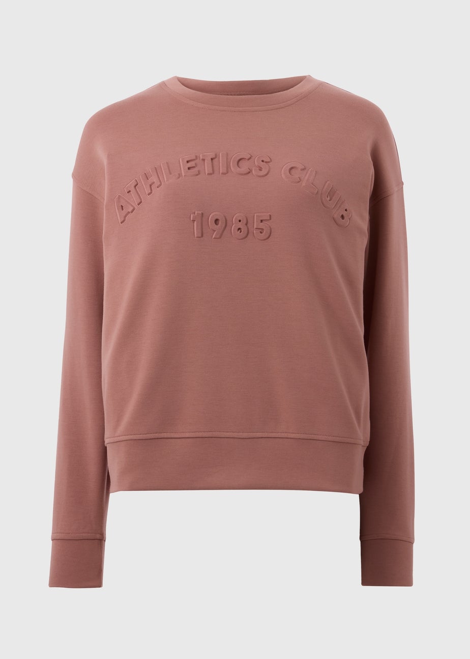 Souluxe Pink Athletics Club Sweatshirt