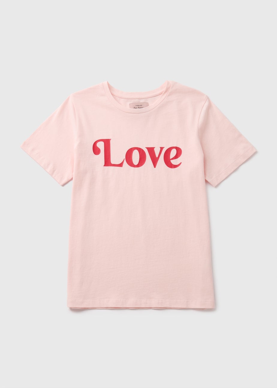 Pink Love Pyjama Top