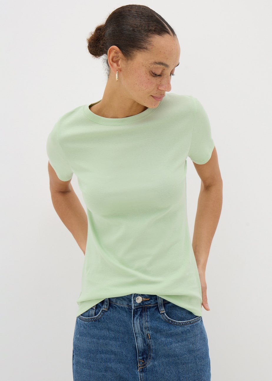Green Fitted T-Shirt