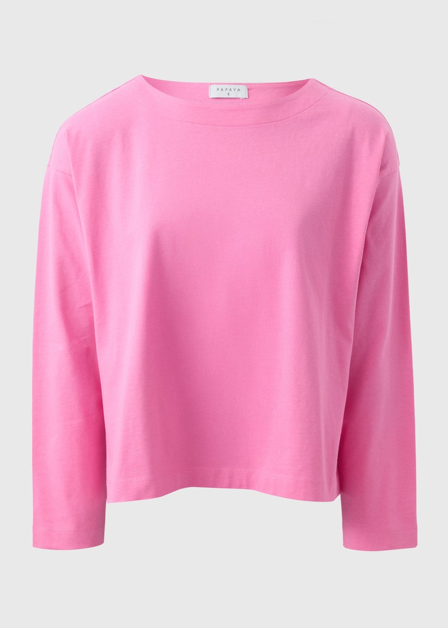 Pink Long Sleeve Top