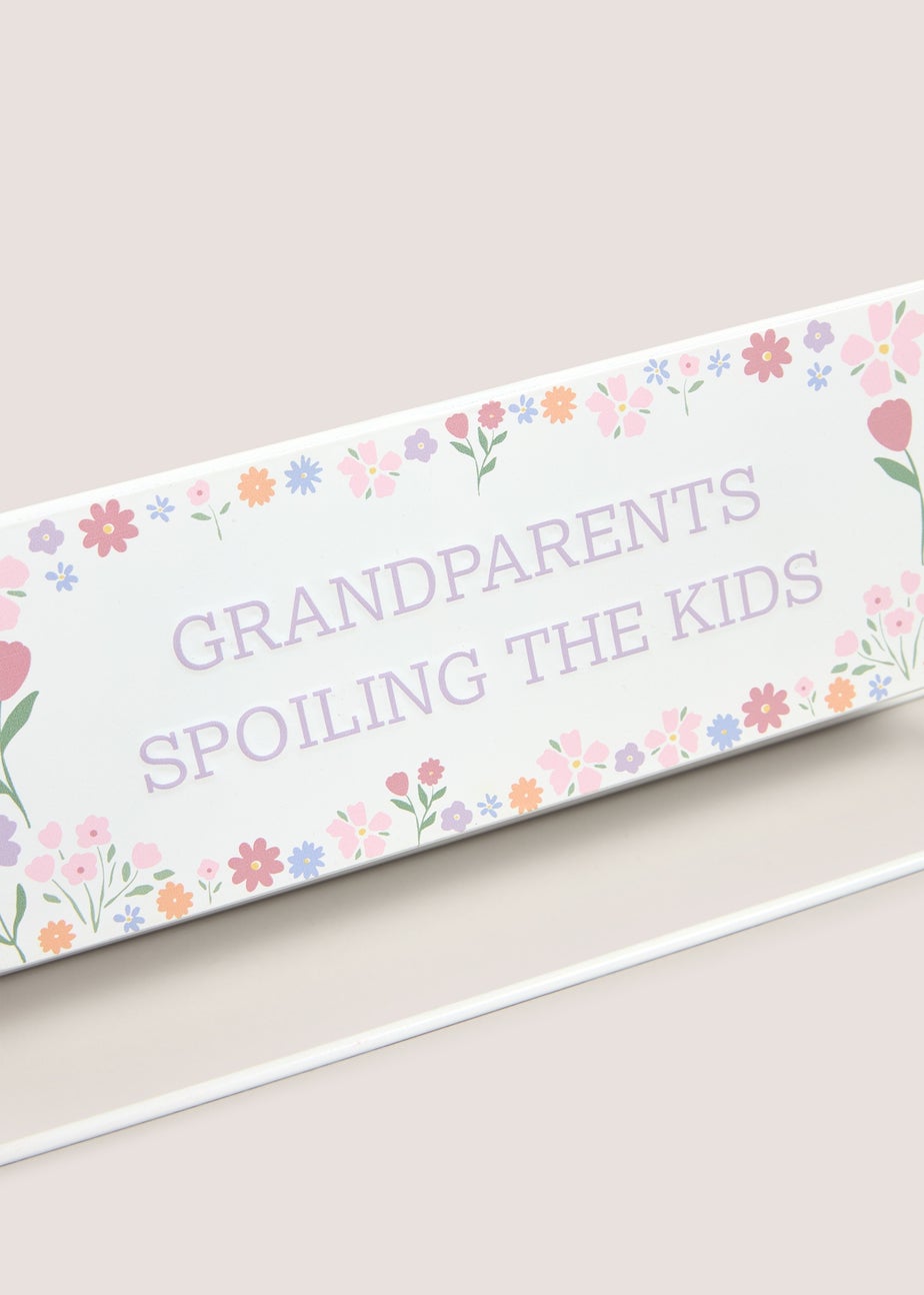 Floral Grandparent Sign