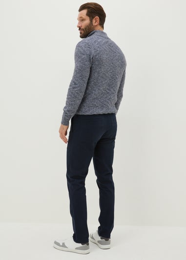 Navy Slim Fit Chinos