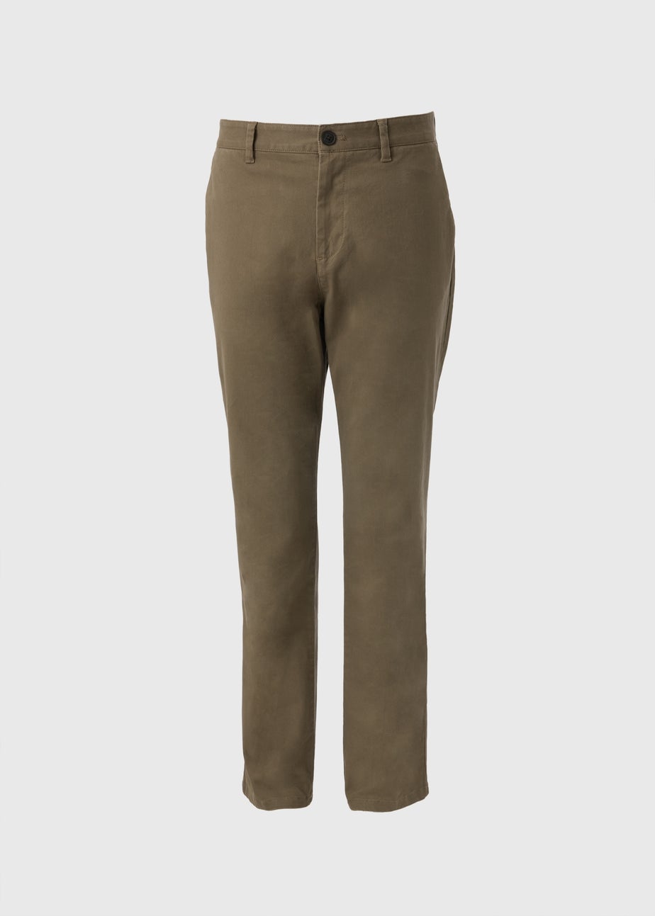 Brown Slim Fit Chinos