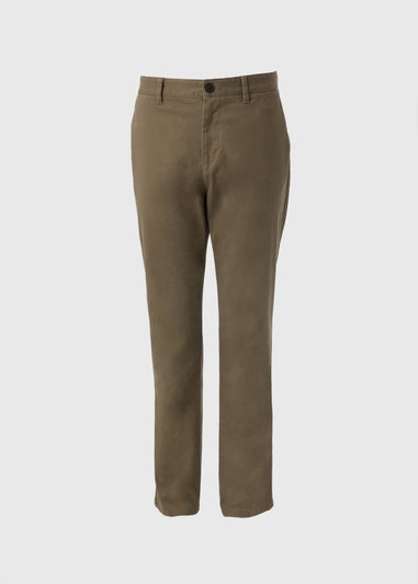 Brown Slim Fit Chinos