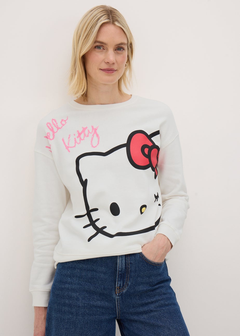 Hello Kitty White Sweatshirt