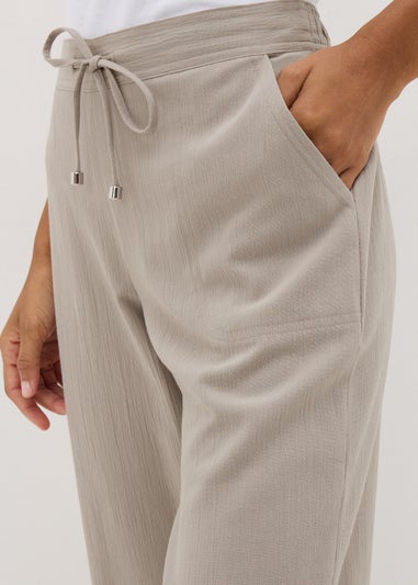 Stone Cropped Trousers
