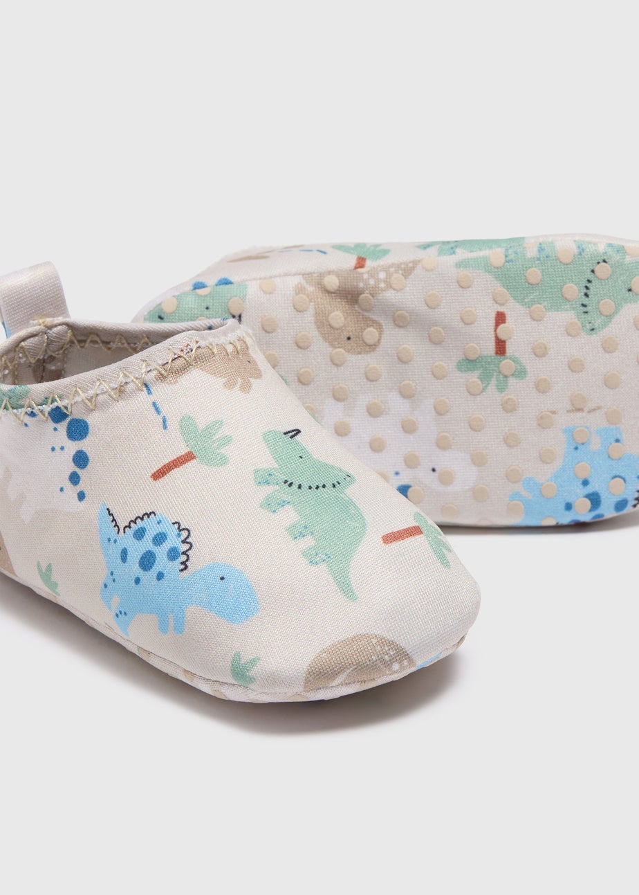 Baby Multicolour Dino Swim Shoes (Newborn-18mths)