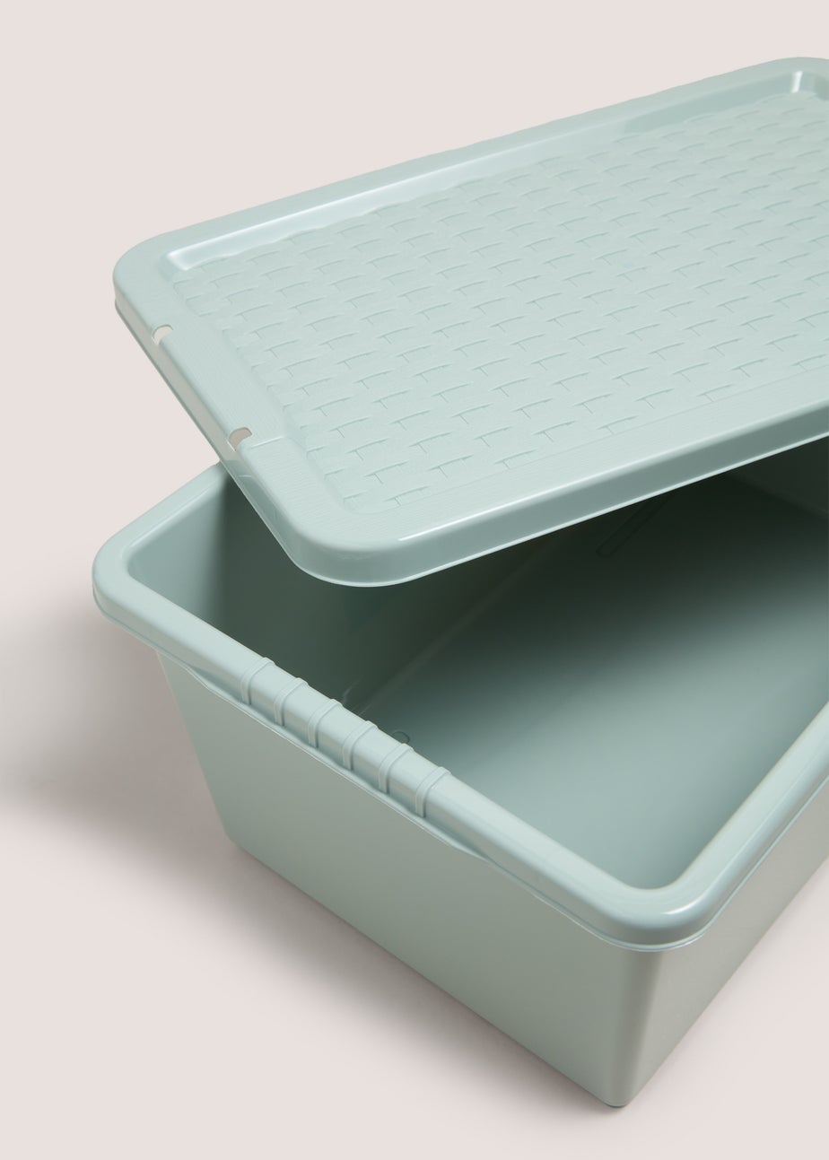 Green Plastic Storage Box (12L)