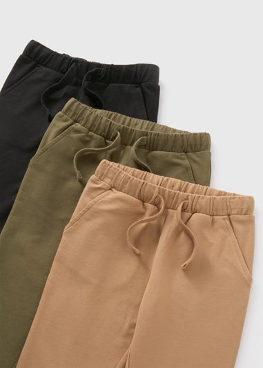 3 Pack Boys Multicolour Drawcord Leggings (1-7yrs)