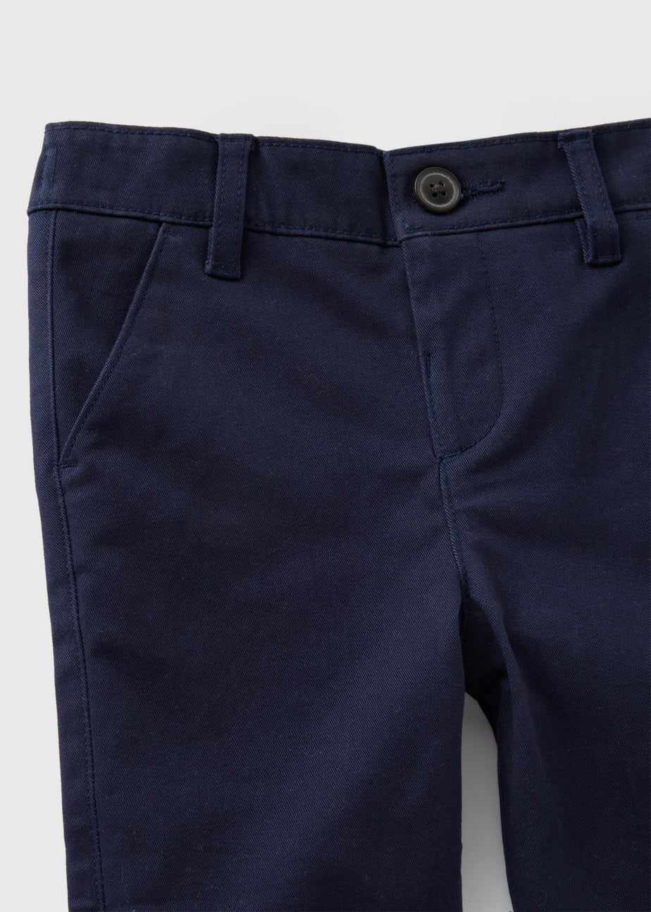 Boys Navy Chino Trousers (1-7yrs)