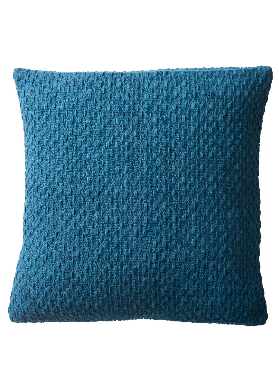 Drift Home Hayden Light Blue Filled Cushion (43cm x 43cm)