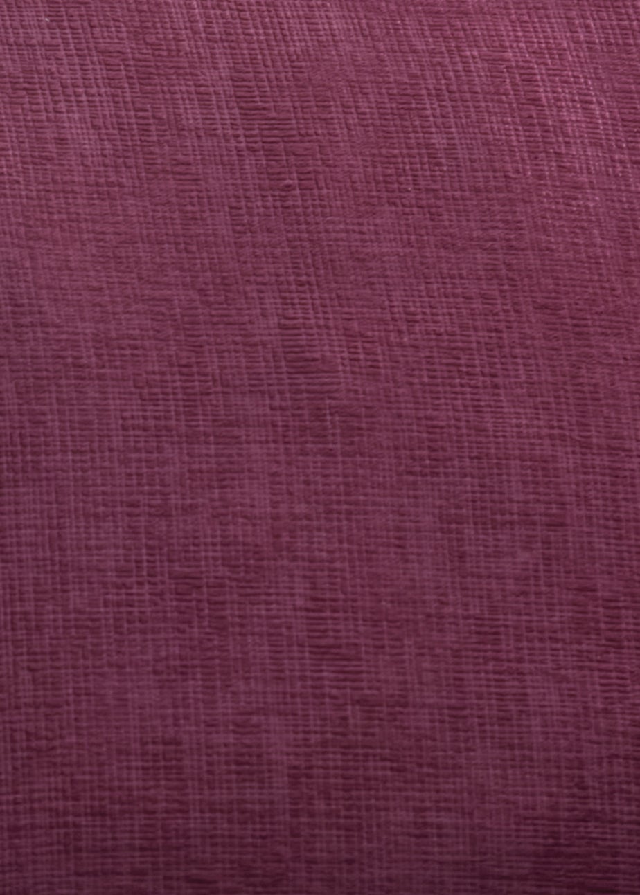 Fusion Strata Dim out Woven Purple Eyelet Curtains