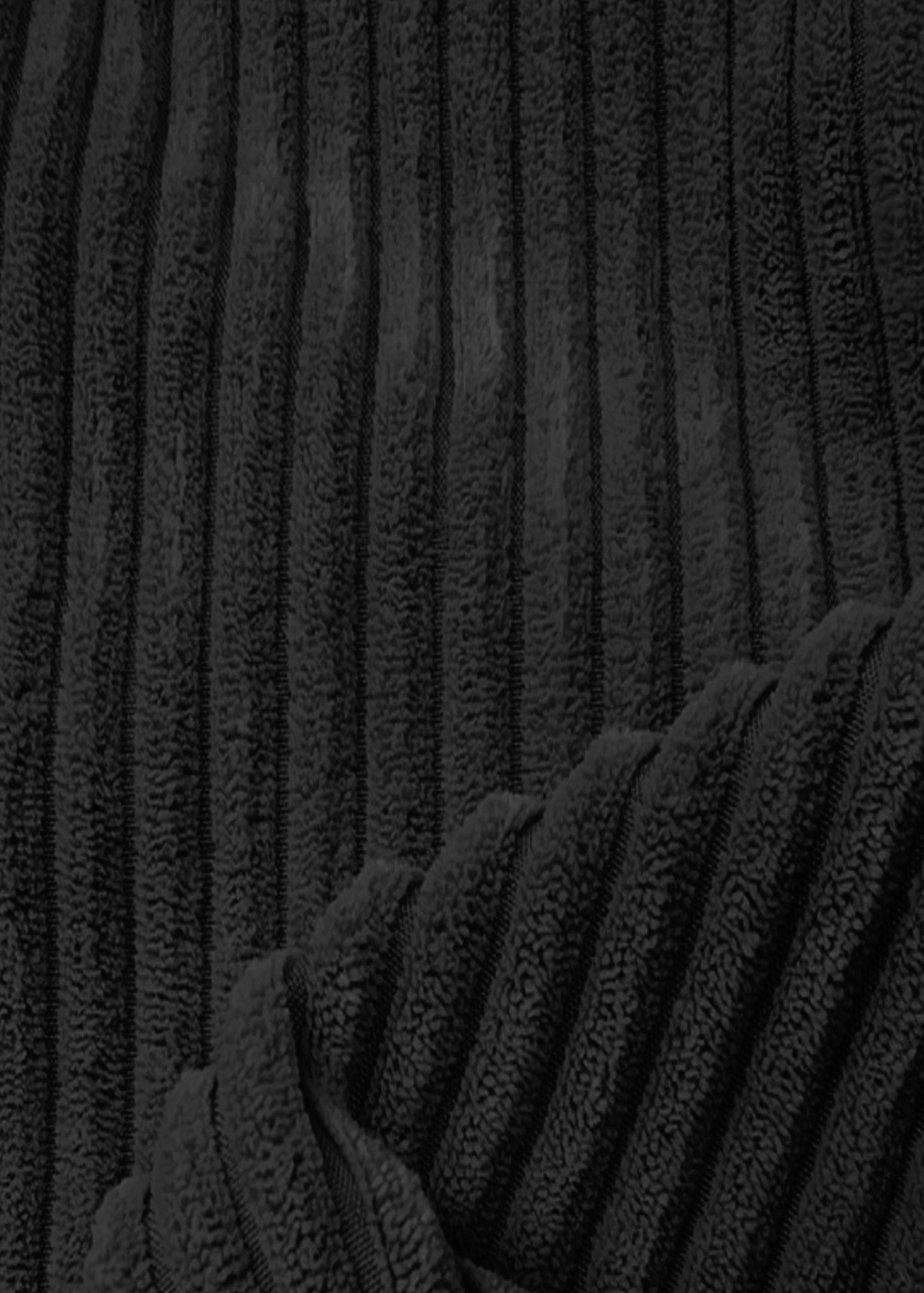 rucomfy Jumbo Cord Kids Slouchbag Black Beanbag