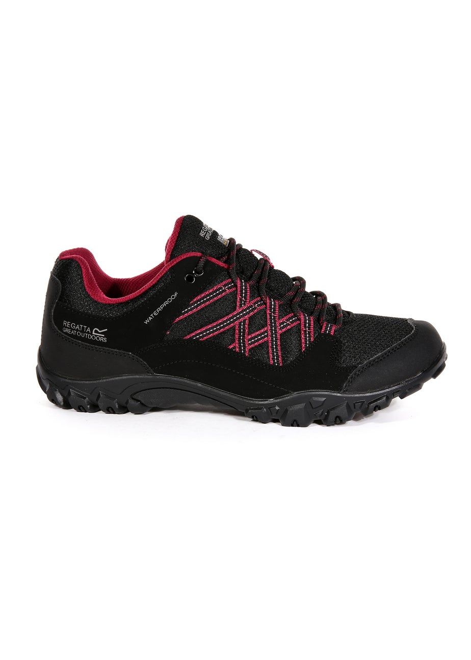 Regatta Black Edgepoint III Waterproof Walking Shoe