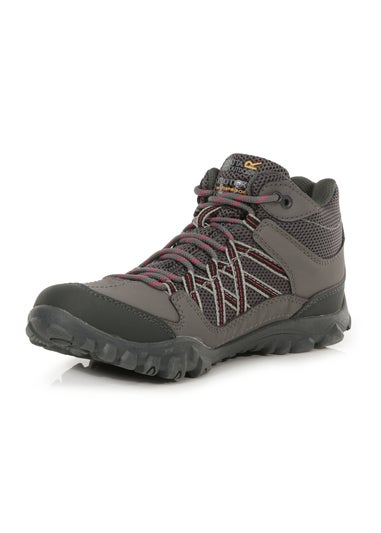 Regatta Grey Edgepoint Mid Waterproof Walking Boots