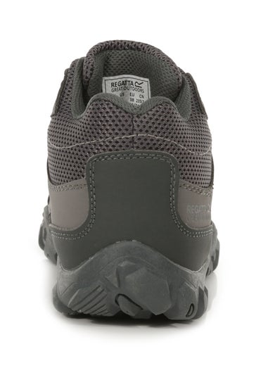 Regatta Grey Edgepoint Mid Waterproof Walking Boots