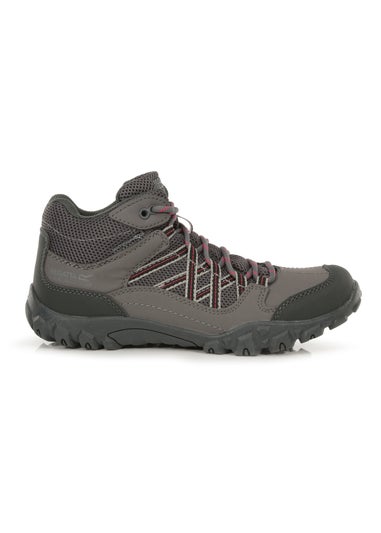 Regatta Grey Edgepoint Mid Waterproof Walking Boots