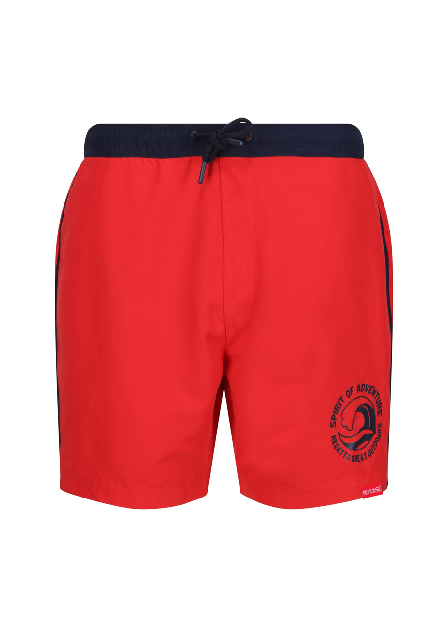 Regatta Red Bentham Swim Shorts