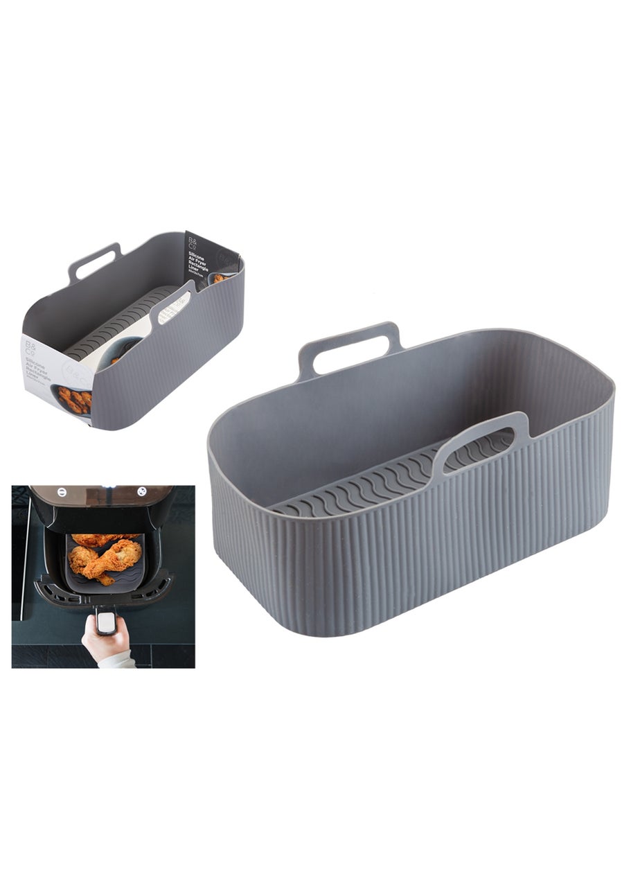 B&Co Air Fryer Silicone Rectangle Insert