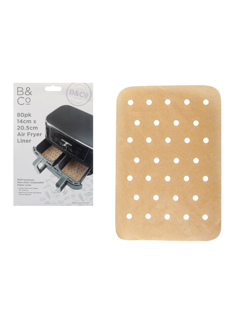 B&Co 80 Pack Air Fryer Sheets
