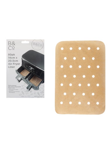 B&Co 80 Pack Air Fryer Sheets