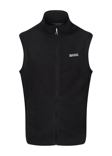 Regatta Black Black Men's Tobias II Anti-Pill Symmetry Bodywarmer