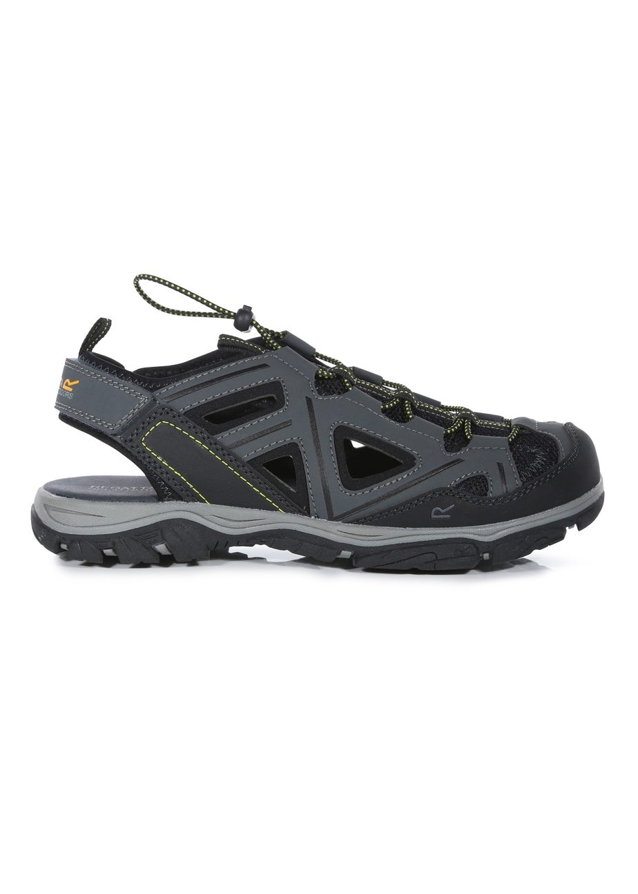 Regatta Briar Bright Grey Black Kiwi Westshore 3 Sandals