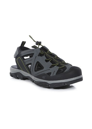 Regatta Briar Bright Grey Black Kiwi Westshore 3 Sandals