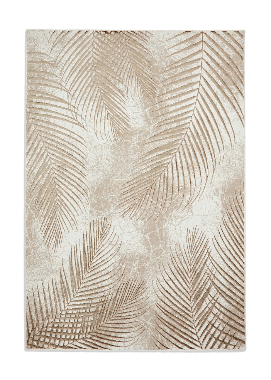 Think Rugs Creation Bronze Botanical Rug
