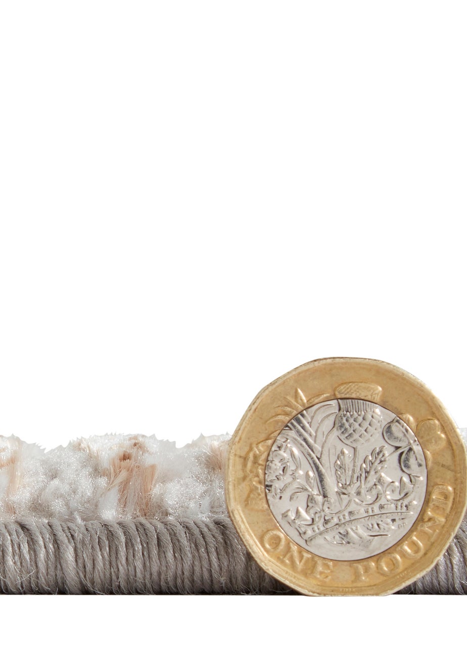 Think Rugs Creation Gold/Brown Modern Geometric Rug