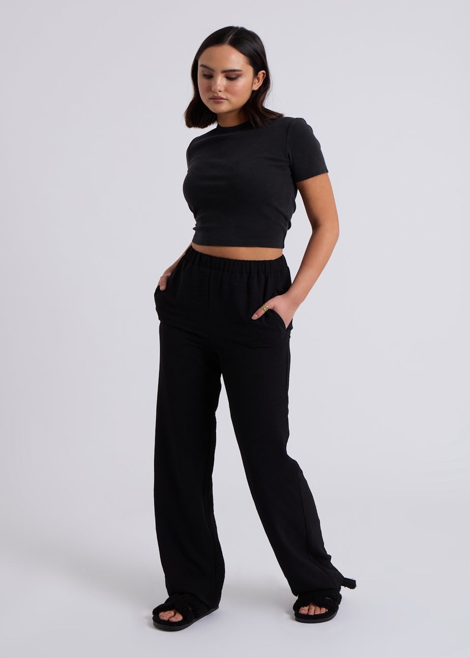 Urban Bliss Black Wide Leg Pant