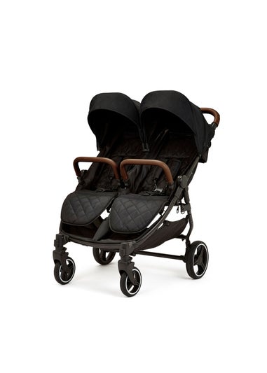 Ickle Bubba Black Venus Double Stroller