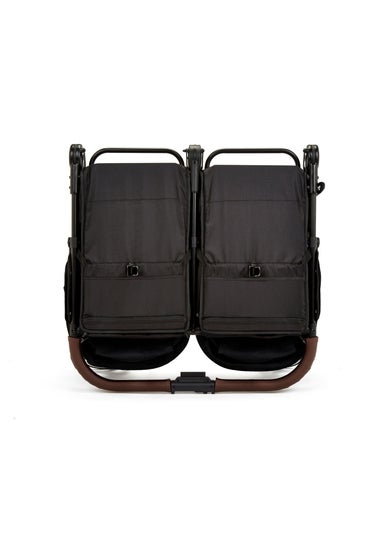 Ickle Bubba Black Venus Double Stroller