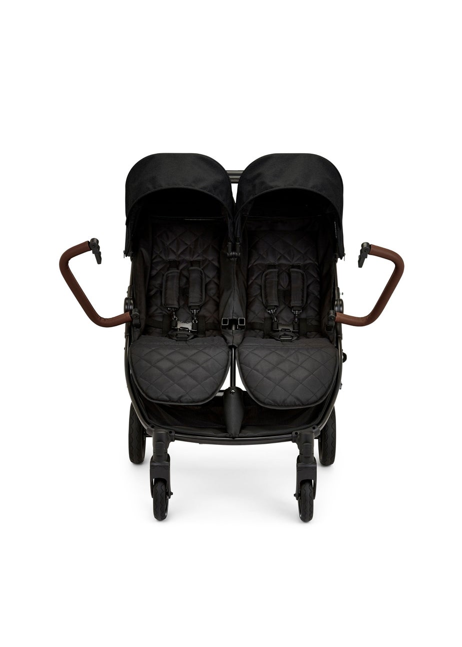 Ickle Bubba Black Venus Max Double Stroller