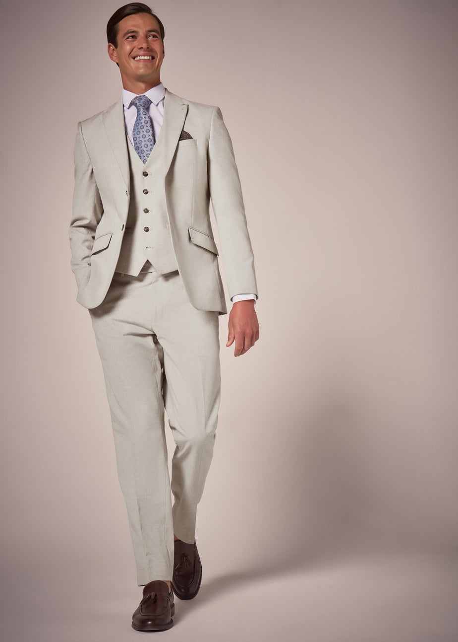 Taylor & Wright Carlo Italian Stone Tailored Suit Jacket