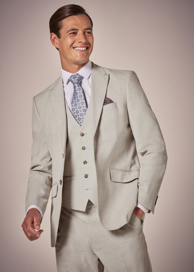 Taylor & Wright Carlo Italian Stone Tailored Suit Jacket