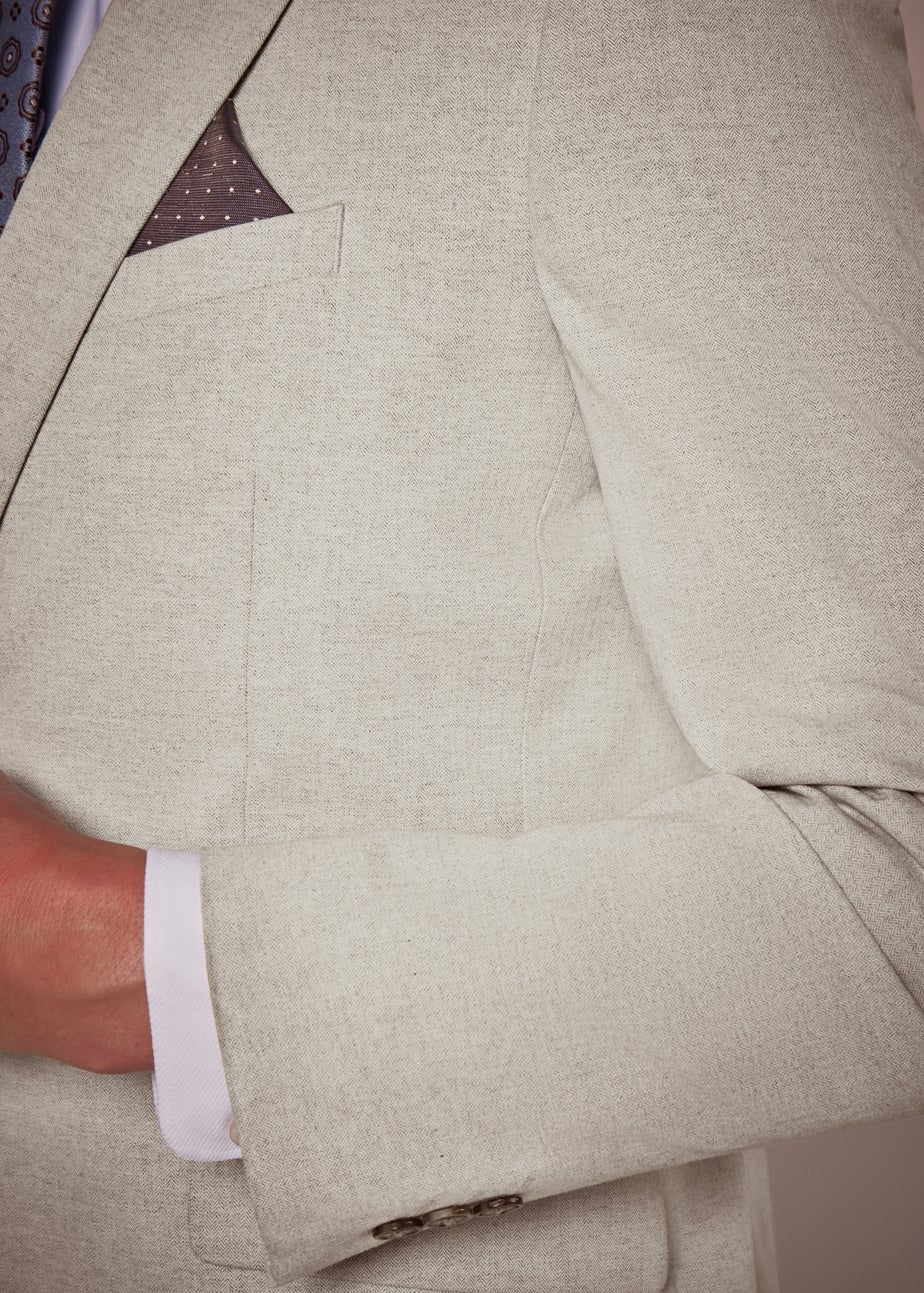 Taylor & Wright Carlo Italian Stone Tailored Suit Jacket