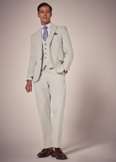 Taylor & Wright Carlo Italian Stone Tailored Suit Trousers