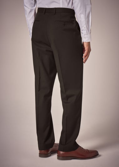 Taylor & Wright Menton Brown Twill Relaxed Fit Trousers