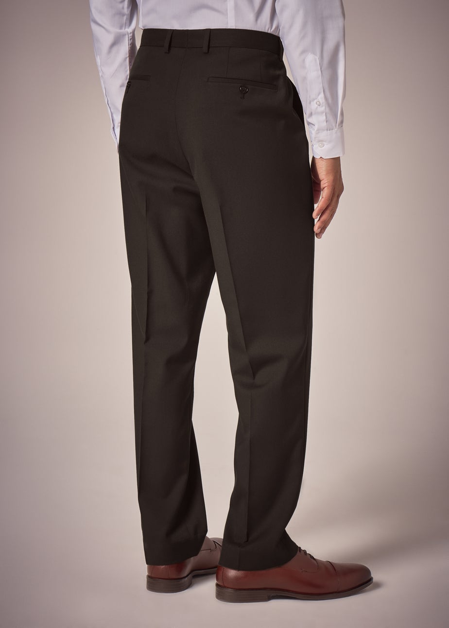 Taylor & Wright Menton Brown Twill Relaxed Fit Trousers