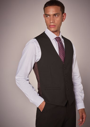 Taylor & Wright Menton Brown Twill Waistcoat